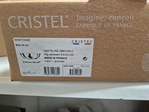 Cristel 24cm wok - 24cm, with
